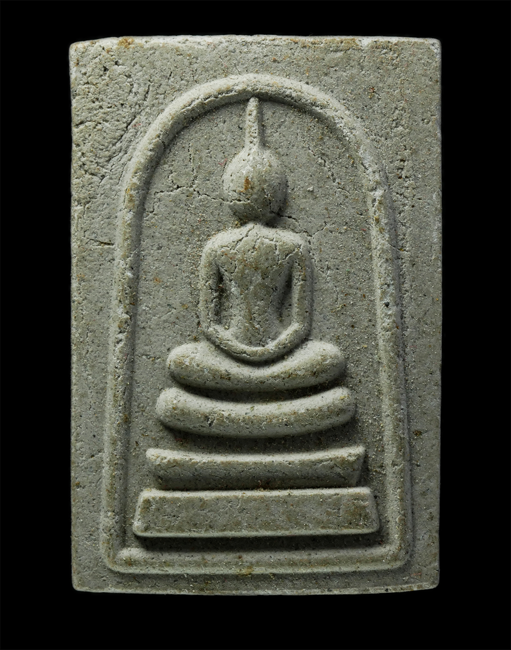 พระผงกล่องขาว17 (55)p.jpg - พระสมเด็จ หลังยันต์ เนื้อผง พระเก่าสวย  ไม่ทราที่ | https://kamulet.in.th